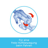 Für freie Hüftbewegung 