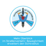 Beweglichkeit erweitert den Sichtradius