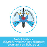 Beweglichkeit erweitert den Sichtradius